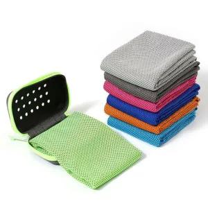 [골드스마일]쿨타올 스포츠 아이스 수건 타월 등산 땀 케이스