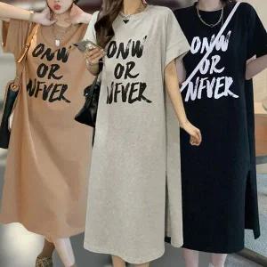 [하프클럽/]데일리원피스 반팔박스원피스 휴양지원피스 반팔