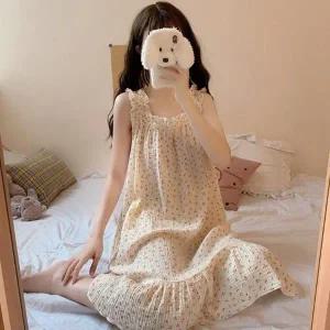 빅사이즈 307 체리프릴민소매원피스 DSJJ673