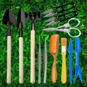 가꾸기 미니화분 12종세트 텃밭 원예 다육이 화분