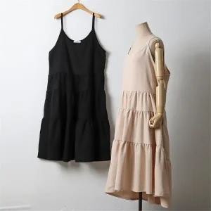 빅사이즈 212 끈나시캉캉롱원피스 DBEJ621