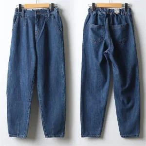 빅사이즈 211 코튼밴딩핀탁배기팬츠 DLOJ403