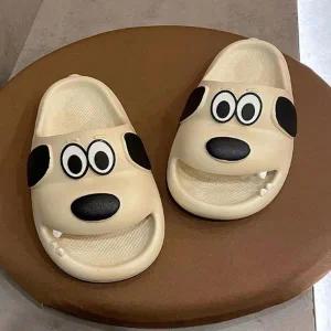 [라일리] Rly 발편한 쿠션 강아지 슬리퍼 거실화 사무실화