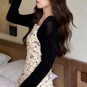 [라일리여성의류] Rly 여름가디건긴팔 린넨볼레로 여리여리한 반팔볼레로