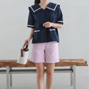 빅사이즈 406 세라카라버튼포켓자켓 DLYP554