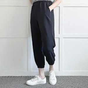 빅사이즈 405 냉감스판조거핏팬츠 DLOP427