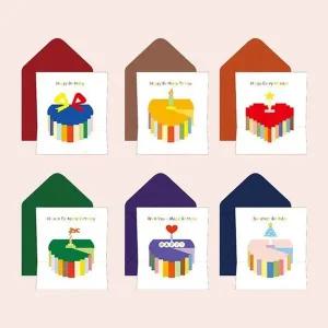 [셀러에이드]3D 생일 축하 카드 팝업카드 케이크