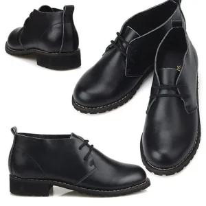 ONM 가죽 여성 워커화 옥스포드화 단화