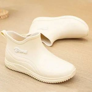 남성용 로우레인부츠 신발 한여름장마 소프트 부츠