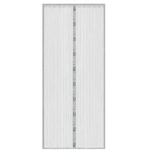 현관 방충문 붙이는 출입문 자석 방충망 회색 문모기장 문방충망 방충문 모기장 현관모기장