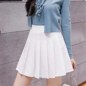 여성 테니스 스커트 주름 밴딩 여름 치마 미니스커트