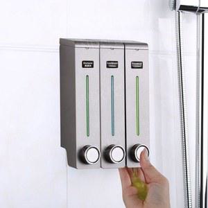 샴푸통케이스 바디워시 호텔 욕실 린스통 삼푸공병 3구 물비누