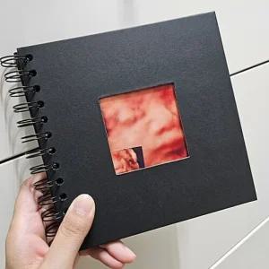 펜포함 포토앨범 초음파 앨범 추억 기억