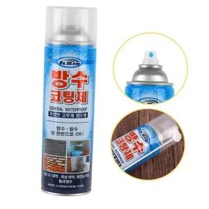 벽 스프레이형 바닥 투명한 발수 방수 코팅제-550ml