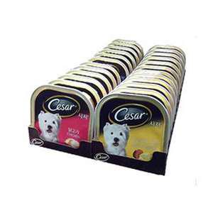 [시저 24개 1BOX 모음]닭+소고기 쇠+닭고기 양 치즈 참치/강아지캔 애견간식 강아지간식