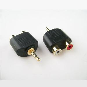 RCA-3.5파이 스트레오 변환젠더 단자 오디오연결 RCA변환젠더 커넥터 RCA케이블