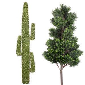 특대형 인조나무/선인장 측백나무 조화