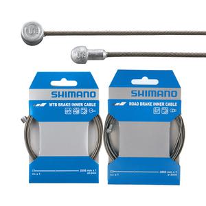 시마노 브레이크 이너 케이블/MTB 로드 자전거 브래이크 속선 1.6 x 2050mm 엔드캡 SUS 스테인리스스틸