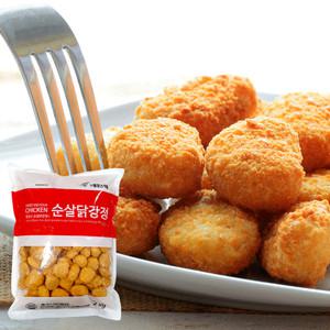 맘모스 순살 닭강정 치킨볼 간식 캠핑 분식 2kg