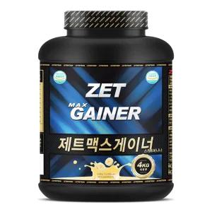 제트맥스게이너 4kg 체중증가 벌크업 살찌는 분리유청단백질 탄수화물 WPI 유기농 보충제