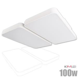 LED거실등 100W 심플 4등 화이트