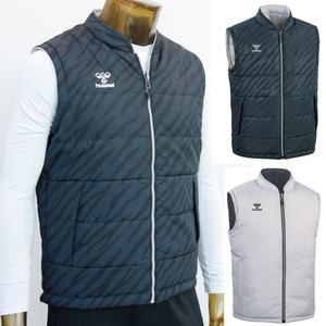 험멜 양면패딩조끼 전사 리버서블 패딩베스트 겨울용 축구 풋살 팀조끼 주니어 유소년