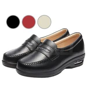 비버리힐즈폴로클럽 관절만세 에어볼 컴포트화 여성 천연 소가죽화 신발 구두 로퍼 효도화 컴포트화 여성화