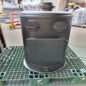 목화연탄보일러 / 화목난로 30평 40평 거꾸로 난로 / 받침대무료