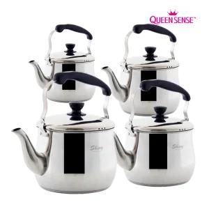 퀸센스 샤이니 인덕션 겸용 스텐 주전자 1.5L 3L 5L 7L