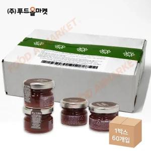 알랭밀리아 딸기잼-포션 한박스(28g x 60ea)