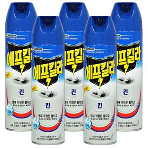 에프킬라 킨 500ml x 5개 모기약 살충제 킬라 모기 파리 벌레 약 퇴치 기피