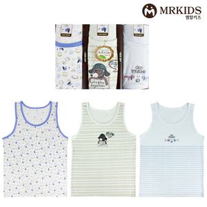 (제이지몰)엠알키즈 레이온 면 남아 런닝 3매세트 KM006