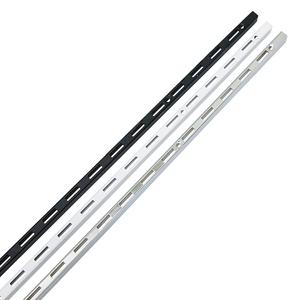 25피치 찬넬기둥 600mm / 크롬 / 블랙 / 화이트 / 인테리어 벽선반 지지대 받침 공간 DIY