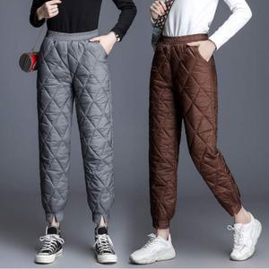 여자여성 솜바지 누빔 패딩바지 겨울 따뜻한 팬츠