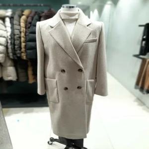 [쉬즈미스] 울 더블 브레스트 코트 SW2CTR52023