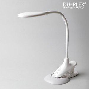 [듀플렉스] 시력보호 클립형 집게형 LED스탠드 독서등 DP-330LS