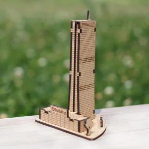 아트박스/퍼즐이야기 3D나무퍼즐 63빌딩 유명건축물 모형 만들기