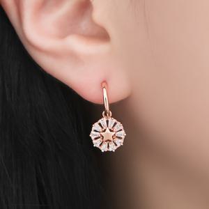 14K 금침 이어링 네뷸라 심플 별 여자 패션 데일리 베이직 금 귀걸이