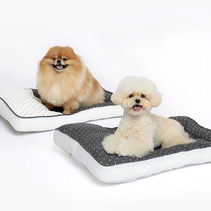 [페스텝]이중누빔 탄탄이 베개일체형 강아지방석 고양이 애견 켄넬 쿠션
