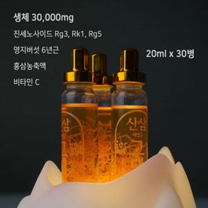 천년정성 산삼배양근 그대로 20ml 30개입 1개 (30개)