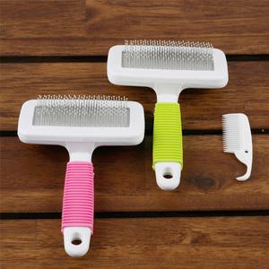 애견 빗 핀 브러쉬 슬리커 털다듬기