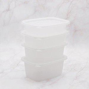 [이룸팩]사각죽용기 소/중/대/특대 50개세트 죽 반찬 포장배달