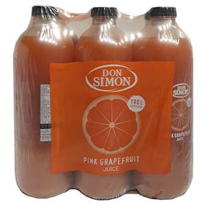 돈시몬 자몽 주스 1L x 6병 과일 쥬스 대용량