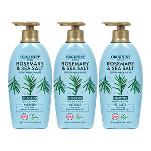 오가니스트 로즈마리 딥클렌징 샴푸 500ml, 3개