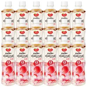동원 보성홍차 아이스티 제로 복숭아 500ml x 18개 / 음료수