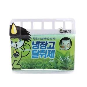 산도깨비 냉장고 탈취제 200g - 녹차 X 6개 /3개월지속효과/냉장고 냄새제거/김치냄새제거