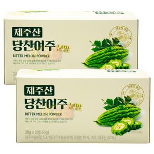 GBMS 제주산 당찬여주 분말 30g X 2병 2통 I