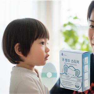 귀 방수스티커 아기 샴푸캡 대용 어린이 목욕 귀마개
