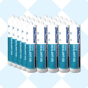 신에츠 무초산실리콘 아이보리색 25개 1박스 아보색