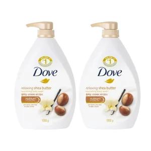 도브 릴랙싱 시어버터 바디워시 1L 2개